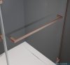 Radaway Nes Kdj B Brushed Copper kabina 80x80cm prawa szczotkowana miedź 10025080-93-01R/10039080-01-01